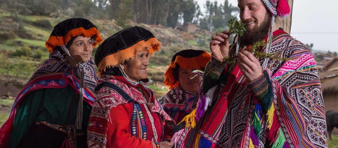 Maras,,Cusco,,Peru,,July,24,,2021,,Tourists,With,Typical,Peruvian